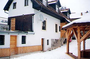 Eslovaquia Chata Dúbrava, Exterior